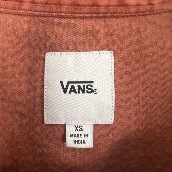 Vans Surf Supply Ainara Cord Woven Lifestyle Shirt Women's XS Picante Jacket - Picture 5 of 11